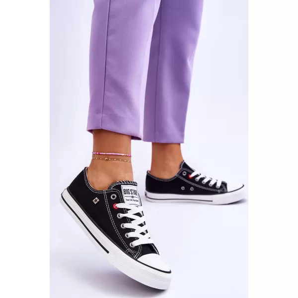  Ženske superge BIG STAR SHOES T274023 ČRNA 
