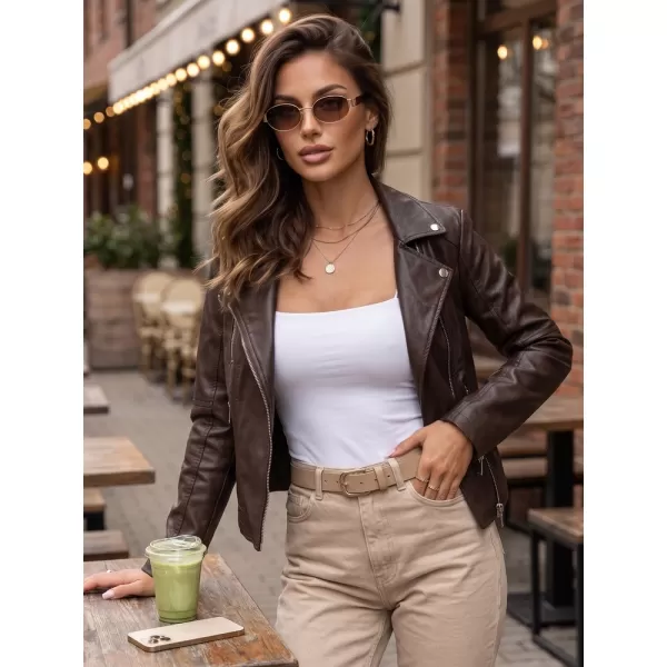 Ženska jakna DSTREET TY5722 RJAVA 
