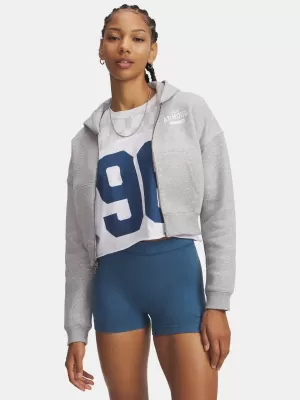 Ženski pulover UNDER ARMOUR ICON FLEECE NOV FZ 6010978-011 SIVA