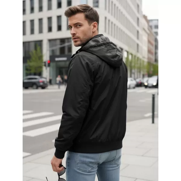  Moška jakna DSTREET TX5135 ČRNA 