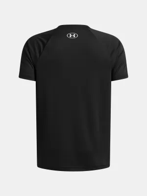 Fantovska majica s kratkimi rokavi UNDER ARMOUR B TECH GRAPHIC SS 6009615-001 ČRNA