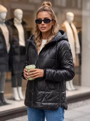Ženska jakna DSTREET TY5801 ČRNA