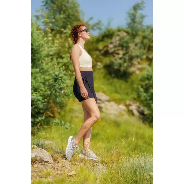  Žensko kratko krilo NORDBLANC CELESTE NBSSL8250 ČRNA 