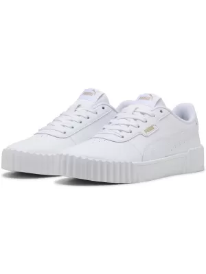 Ženski čevlji PUMA CARINA 3.0 40036501 PUMA BELA/PUMA ZLATA