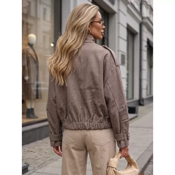  Ženska jakna DSTREET TY5848 KAKI 