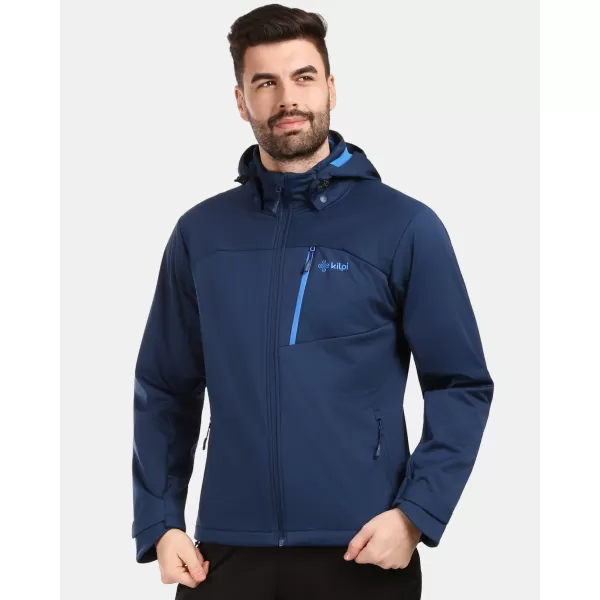 Moška softshell jakna KILPI ONTAVIO-M 1M0112KI TEMNO MODRA 