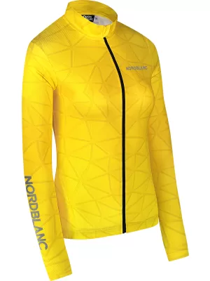 Ženski kolesarski dres NORDBLANC VELOFLOW NBSLF8105 JANTAR