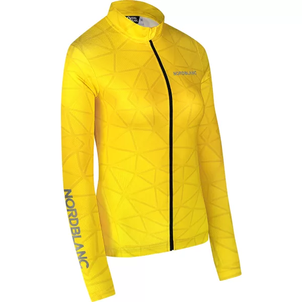  Ženski kolesarski dres NORDBLANC VELOFLOW NBSLF8105 JANTAR 