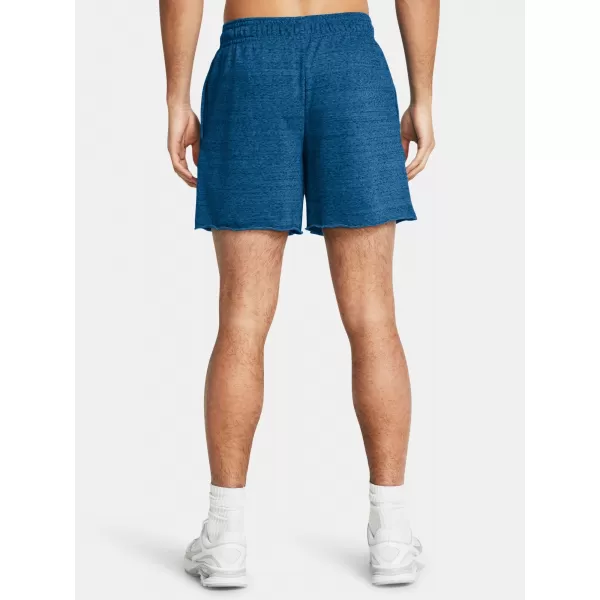  Moške kratke hlače UNDER ARMOUR RIVAL TERRY 6IN SHORT 1382427-406 MODRA 