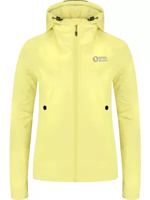 Ženska nepremočljiva jakna NORDBLANC ELDER NBSJL8318 JANTAR