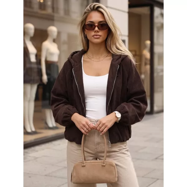  Ženska jakna DSTREET TY6061 RJAVA 