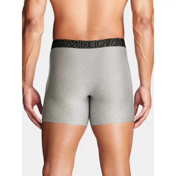  Moške boksarice UNDER ARMOUR M UA PERF TECH 6IN (3KS) 1383878-035 SIVA 