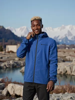 Moški topel pulover ALPINE PRO HURAM KLASIČNA MODRA