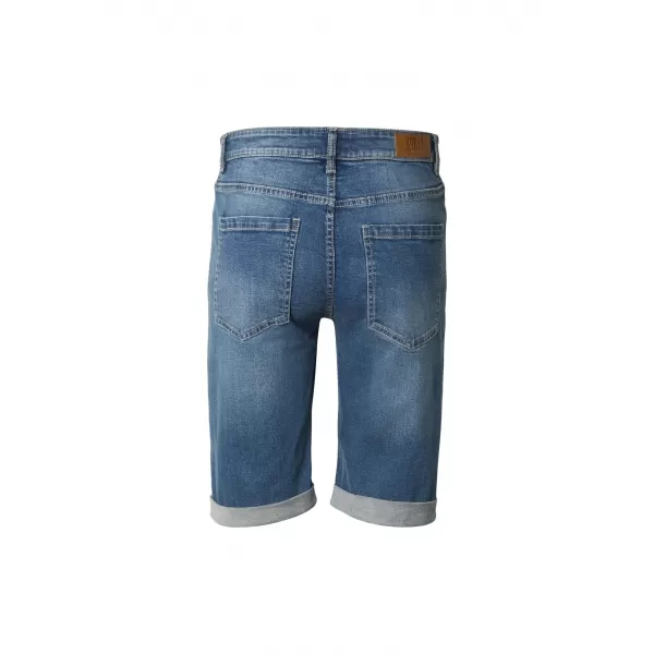  Moške kratke hlače URBAN CLASSICS TB8457 SREDNJE TEMNO MODRO OPRANO 