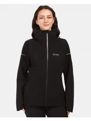 Ženska hardshell jakna KILPI HURRICANE-W 1L0103KI ČRNA