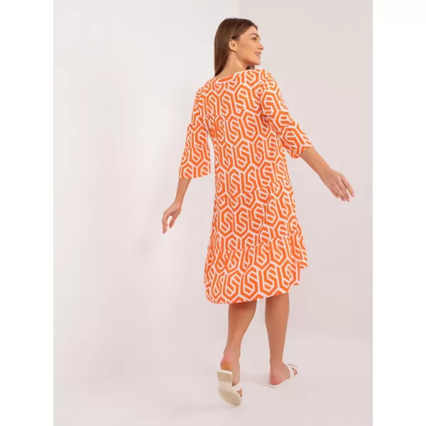  Obleka SUBLEVEL D73771M30214K ORANŽNA 