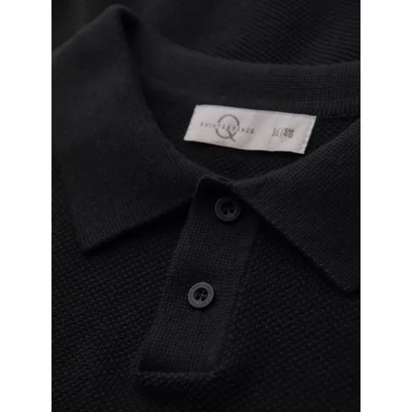 Moška polo majica OMBRE OM-POSS-0178 ČRNA 