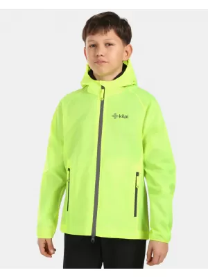 Otroška hardshell jakna KILPI JALUU-J 1J0180KI JANTAR