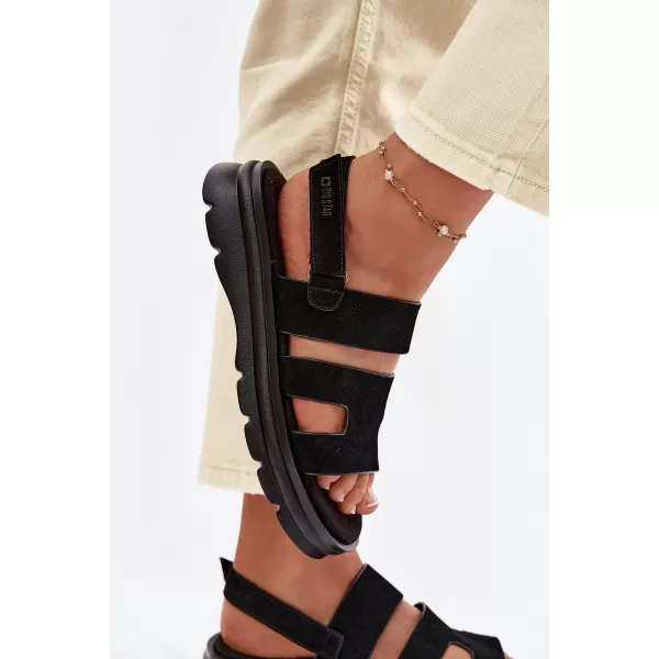  Ženske sandale BIG STAR SHOES TT274484 ČRNA 