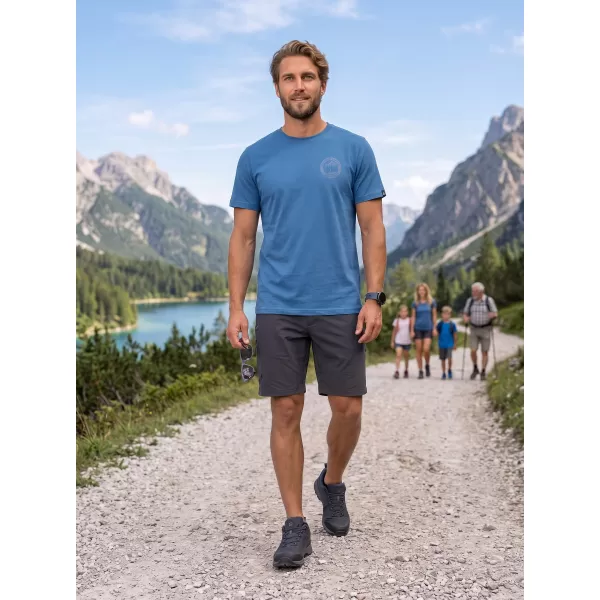  Moška majica s kratkimi rokavi ALPINE PRO TERMES 4 VALLARTA MODRA VARIANTA PA 