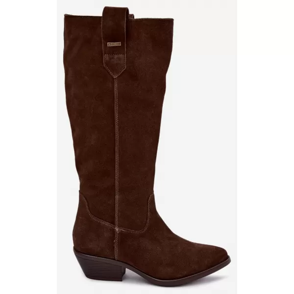  Ženski škornji BIG STAR SHOES UU274519 ČOKOLADA 