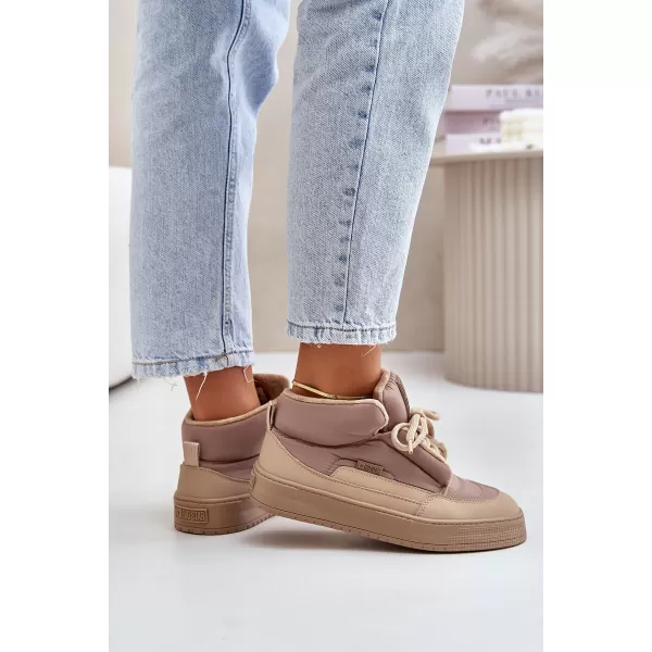  Ženski snežaki BIG STAR SHOES OO274A532 BEŽ 