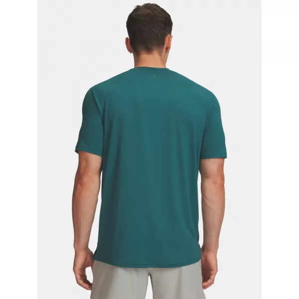  Moška majica s kratkimi rokavi UNDER ARMOUR VANISH ENERGY SS 1383973-338 ZELENA 