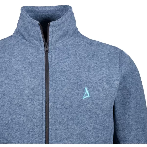  Moški pulover iz flisa ALTISPORT ALM002852 TEMNI DENIM POUDARKI 