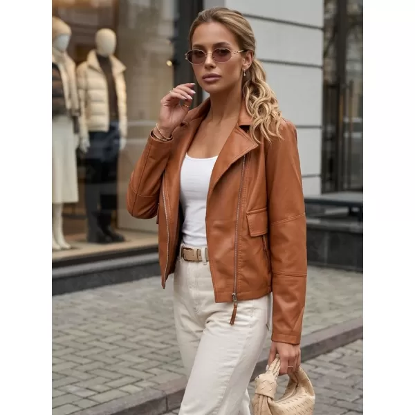  Ženska jakna DSTREET TY5715 RJAVA 