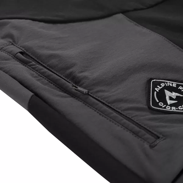  Ženske softshell hlače ALPINE PRO AKANA 3 ČRNA 