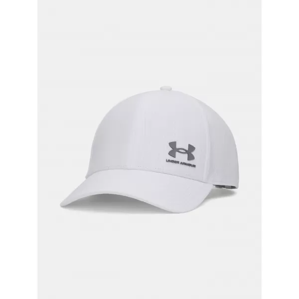  Moška kapa UNDER ARMOUR M AV LOW ADJ 1383440-101 BELA 