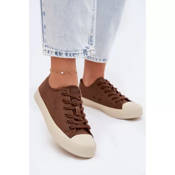  Ženske superge BIG STAR SHOES TT274123 RJAVA/BEŽ 