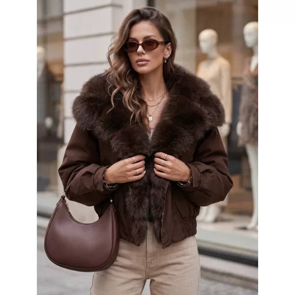  Ženska jakna DSTREET TY5840 RJAVA 