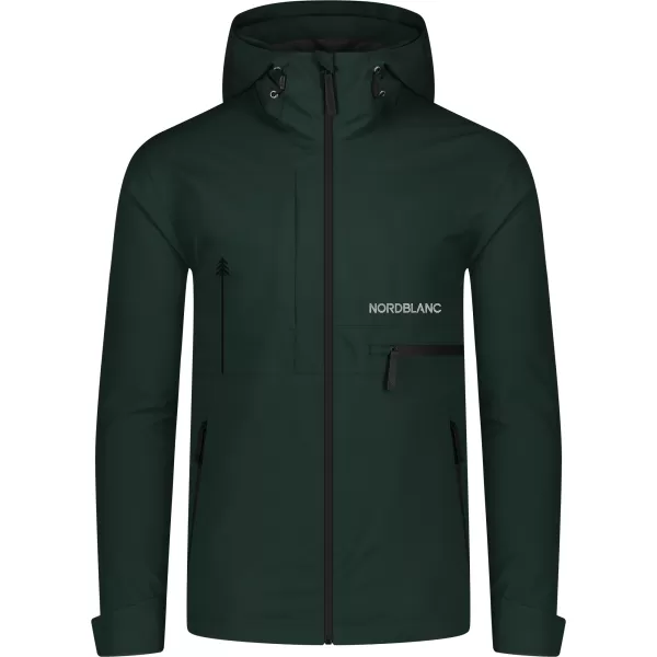  Moška nepremočljiva jakna NORDBLANC RIGID NBSJM8313 TEMNO ZELENA 