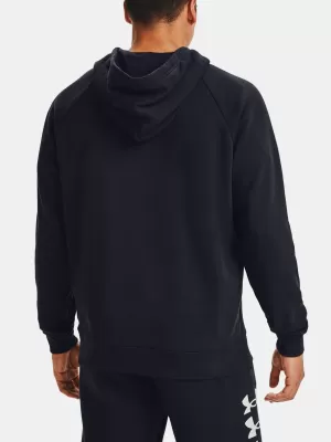 Moški pulover UNDER ARMOUR RIVAL FLC MULTILOGO HD 1357094-001 ČRNA