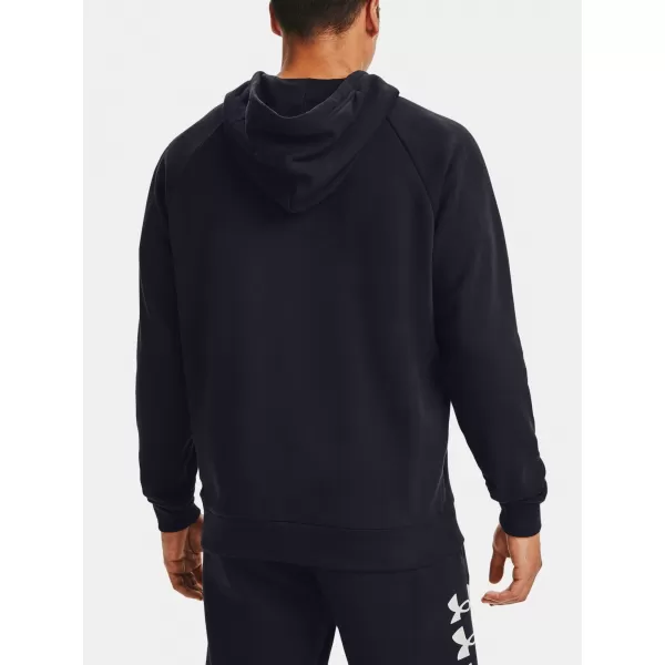  Moški pulover UNDER ARMOUR RIVAL FLC MULTILOGO HD 1357094-001 ČRNA 