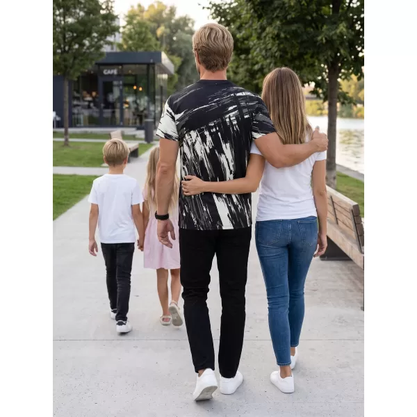  Moška premium funkcionalna majica s kratkimi rokavi ALTISPORT VOJ/ALM010TR01 ČRNA/SLONOKOŠČENA 