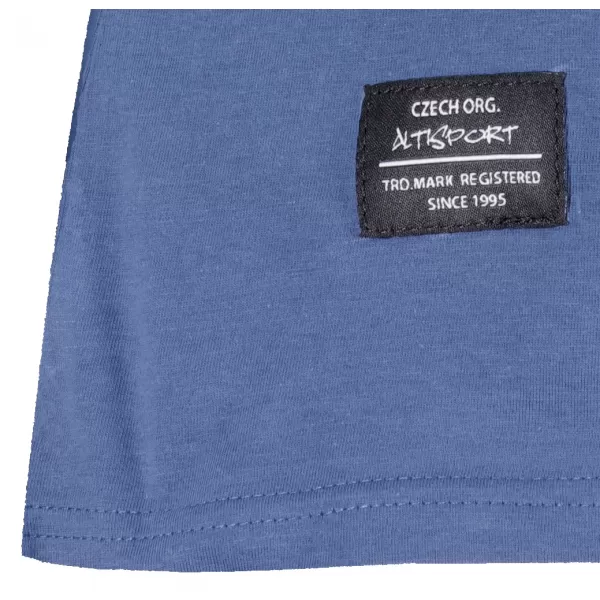  Ženska majica s kratkimi rokavi ALTISPORT NP/ALWST26001 DENIM MODRA 