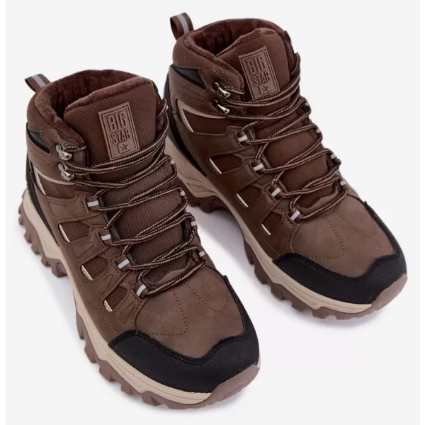  Moški čevlji BIG STAR SHOES UU174316 RJAVE/BEŽ SENCE 