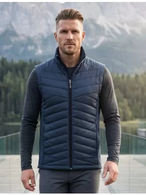 Moški hibridni telovnik MALFINI PREMIUM CROSS 557 MORNARSKO MODRA