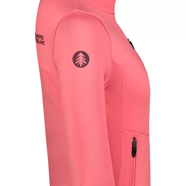  Ženski powerfleece pulover NORDBLANC CRISP NBSFL8338 ROZA 