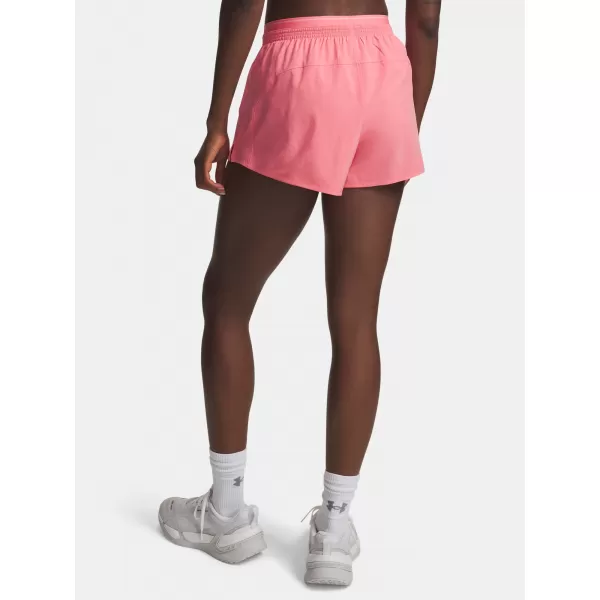  Ženske kratke hlače UNDER ARMOUR VANISH WOVEN 3IN SHORTS 6009965-600 ROZA 