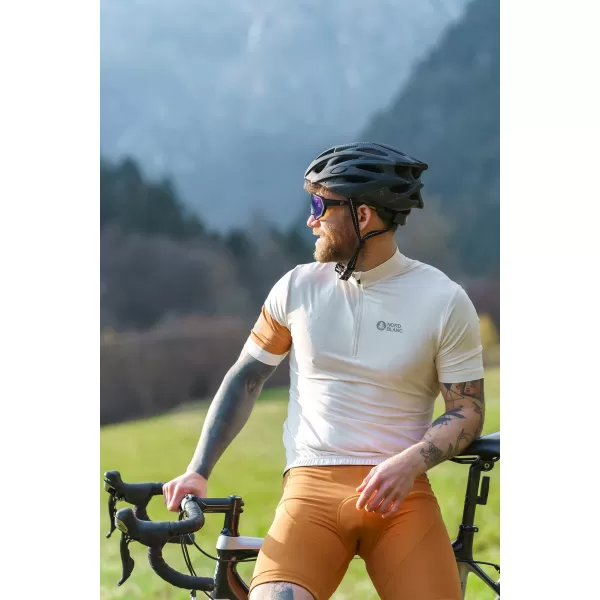  Moški kolesarski dres NORDBLANC CAMEL NBSMF8079 BEŽ 