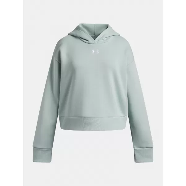  Pulover za deklico UNDER ARMOUR UA RIVAL FLEECE HOODIE 1379517-477 MODRA 