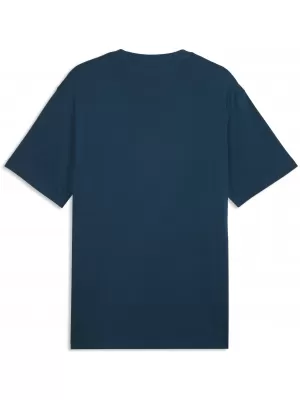 Moška majica s kratkimi rokavi PUMA ESS RELAXED SMALL NO. 1 LOGO TEE 68915336 POLNOČNI BENCIN