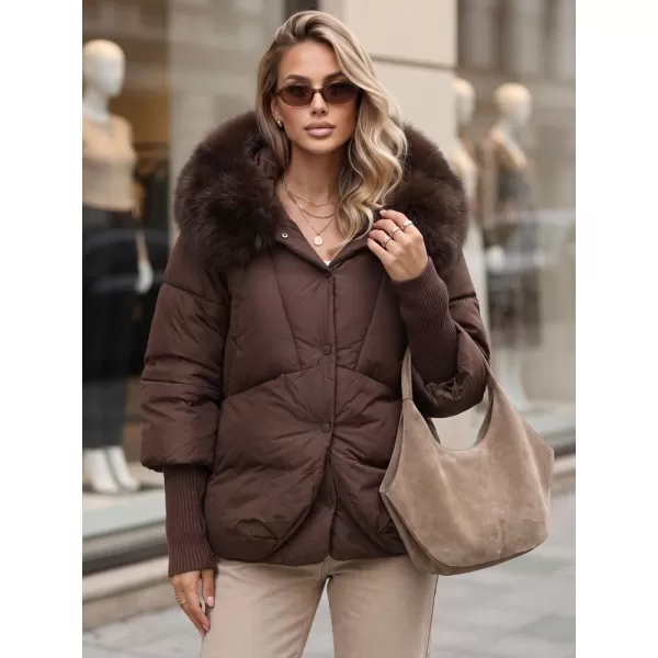  Ženska jakna DSTREET TY5890 RJAVA 
