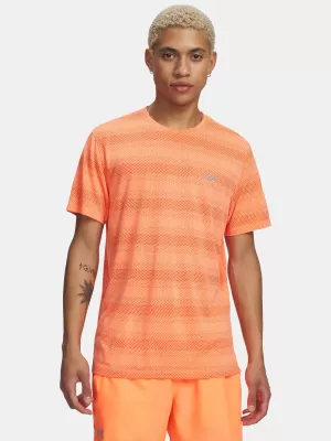 Moška majica s kratkimi rokavi UNDER ARMOUR VELOCITI SS 6009517-824 ORANŽNA