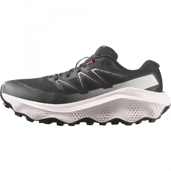  Ženski čevlji SALOMON ULTRA FLOW 2 GORE-TEX L49299500 ČRNA/ZORA ROZA/VANILIJA LED 