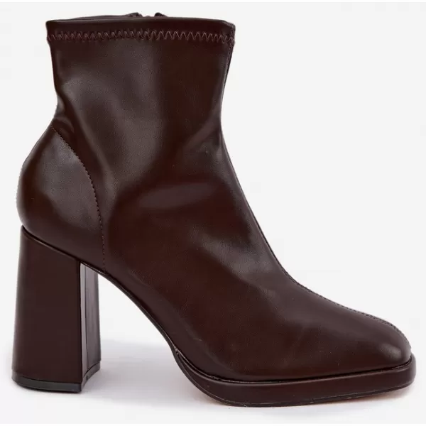  Ženski gležnjarji BOTO NN636 BROWN RJAVA 
