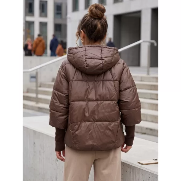  Ženska jakna DSTREET TY5766 RJAVA 